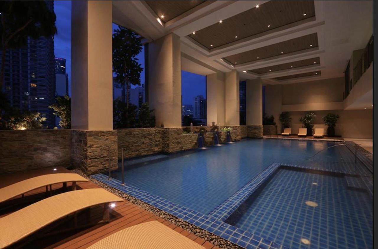 Cozy Place With City View At Greenbelt Makati Manila Luaran gambar